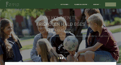 Desktop Screenshot of friskolenhaldege.dk
